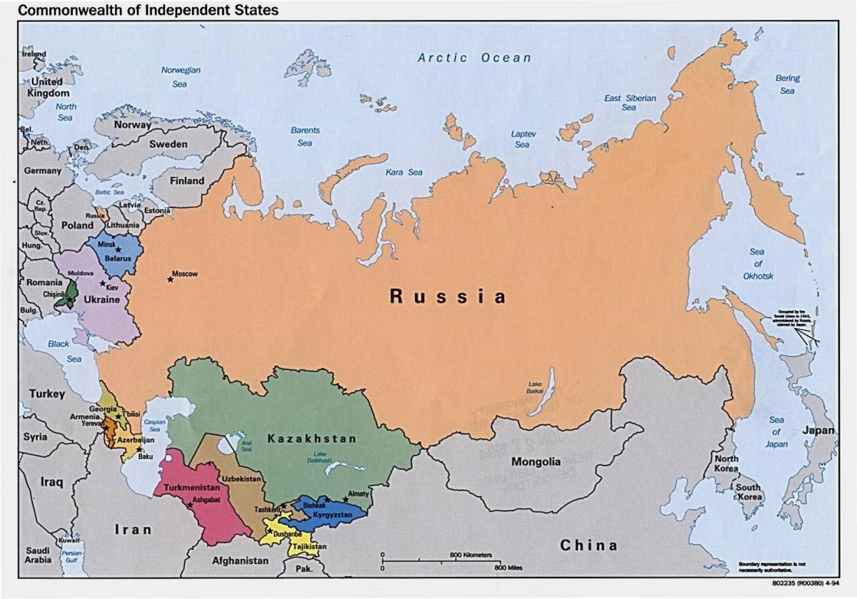 kaart, venemaa, Mongoolia